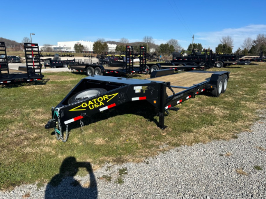 Equipment Trailer 16k On sale Tilt Bed Trailer Gatormade Trailers 