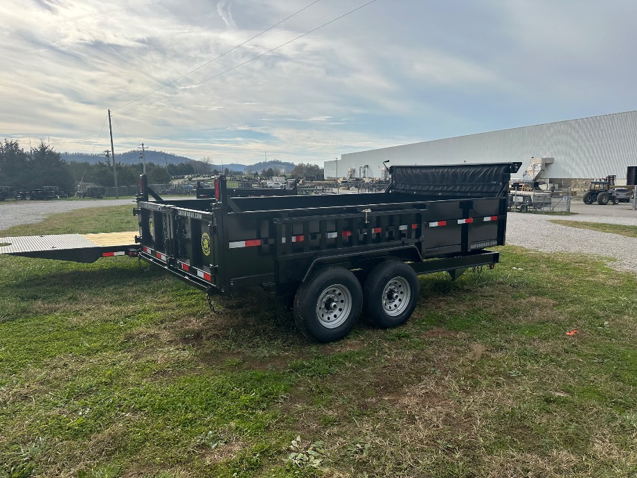 Dump Trailer On Sale 14ft | Dump Trailer On Sale 14ft With 14k Ramps, Tarp Kit And Scissor Hoist Gatormade Trailers 