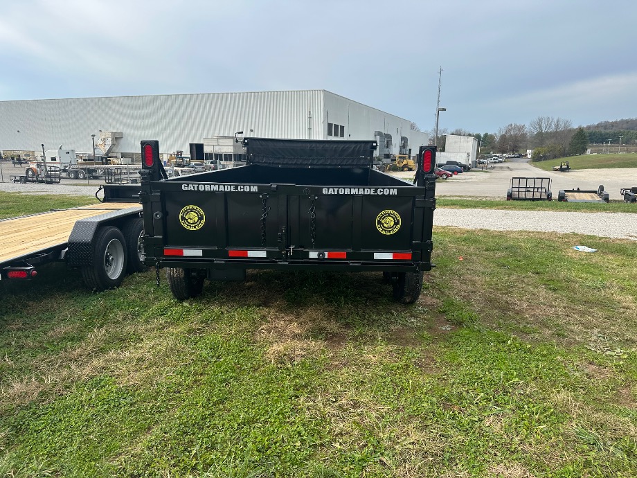 Dump Trailer On Sale 14ft | Dump Trailer On Sale 14ft With 14k Ramps, Tarp Kit And Scissor Hoist Gatormade Trailers 