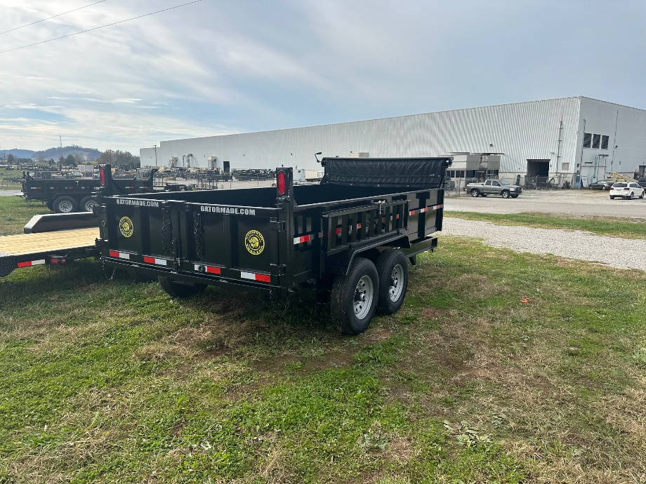 Dump Trailer On Sale 14ft | Dump Trailer On Sale 14ft With 14k Ramps, Tarp Kit And Scissor Hoist Gatormade Trailers 