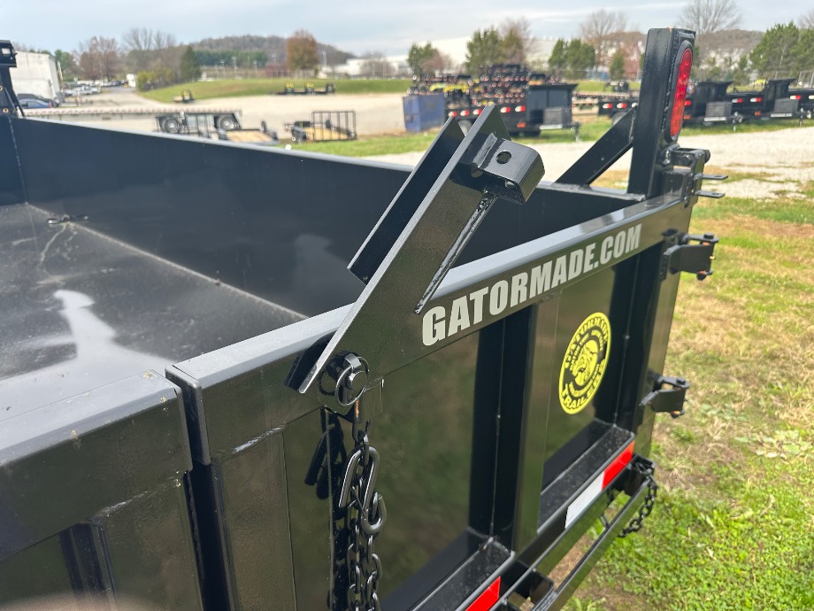 Dump Trailer On Sale 14ft | Dump Trailer On Sale 14ft With 14k Ramps, Tarp Kit And Scissor Hoist Gatormade Trailers 