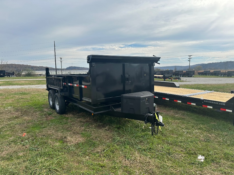 Dump Trailer On Sale 14ft | Dump Trailer On Sale 14ft With 14k Ramps, Tarp Kit And Scissor Hoist Gatormade Trailers 