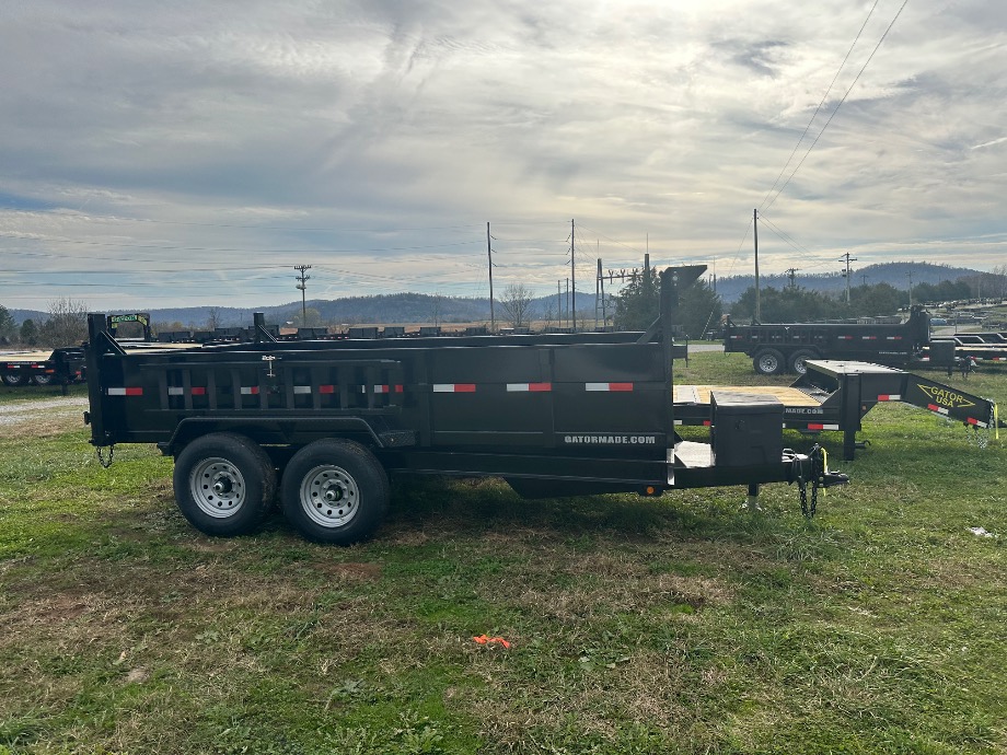 Dump Trailer On Sale 14ft | Dump Trailer On Sale 14ft With 14k Ramps, Tarp Kit And Scissor Hoist Gatormade Trailers 