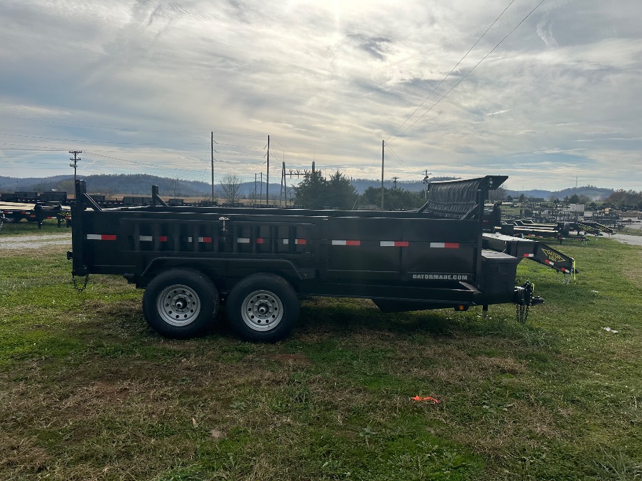 Dump Trailer On Sale 14ft | Dump Trailer On Sale 14ft With 14k Ramps, Tarp Kit And Scissor Hoist Gatormade Trailers 