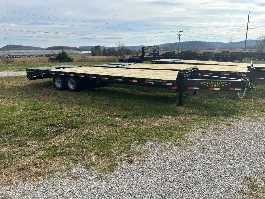 Pintle Trailer On Sale | 20+5 Pintle Trailer 4k GVWR Wide Ramps Dexter Axles  Gatormade Trailers 