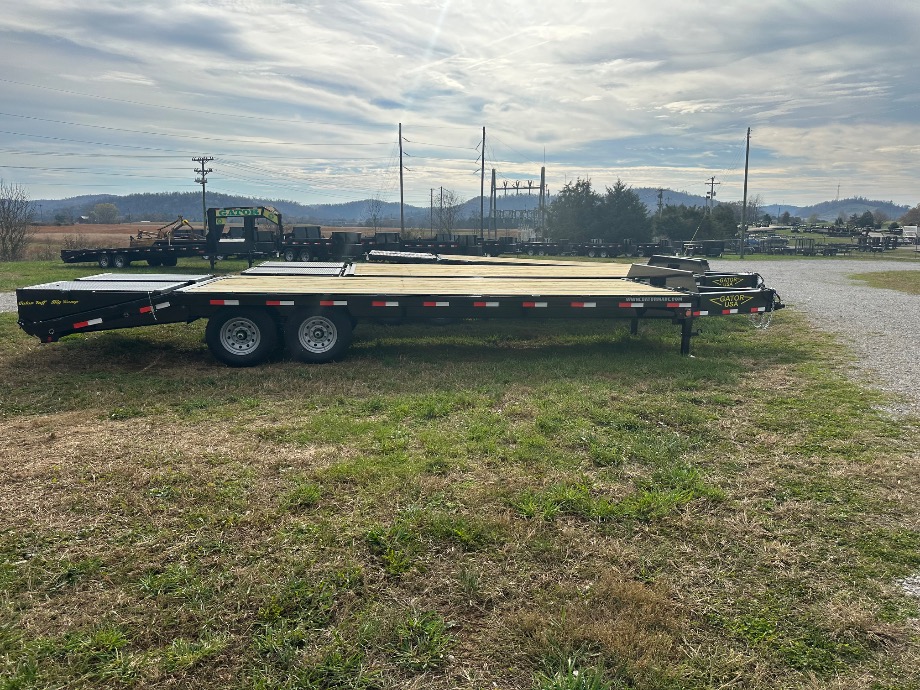 Pintle Trailer On Sale | 20+5 Pintle Trailer 4k GVWR Wide Ramps Dexter Axles  Gatormade Trailers 