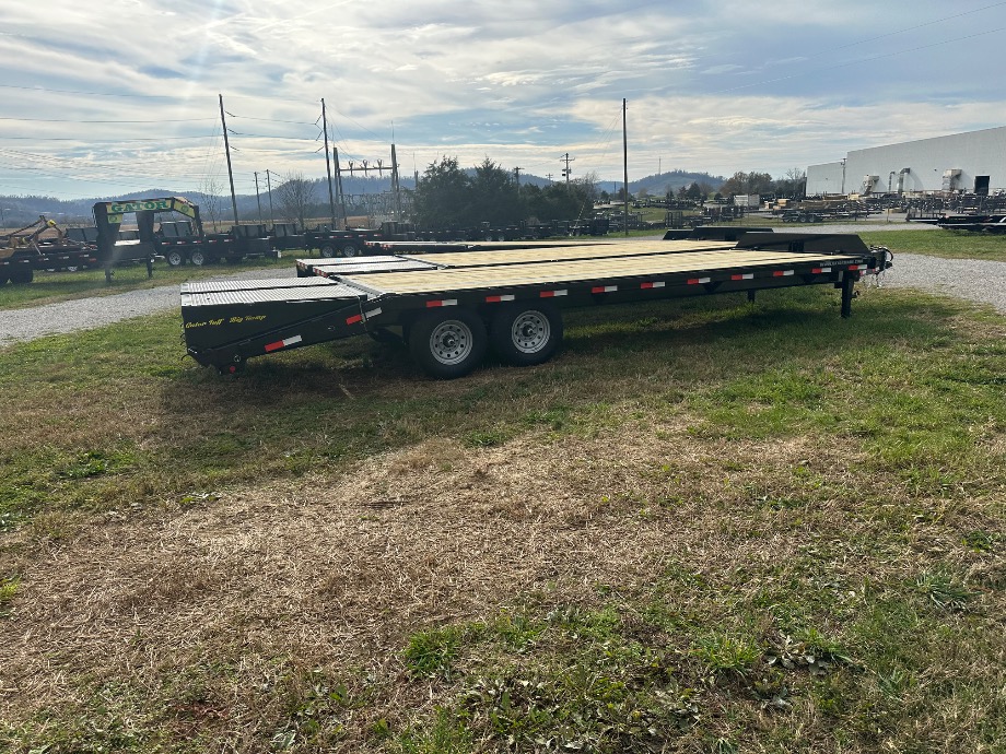 Pintle Trailer On Sale | 20+5 Pintle Trailer 4k GVWR Wide Ramps Dexter Axles  Gatormade Trailers 