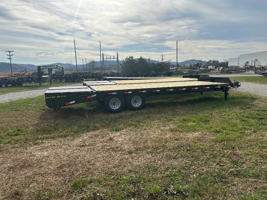 Pintle Trailer On Sale | 20+5 Pintle Trailer 4k GVWR Wide Ramps Dexter Axles  Gatormade Trailers 