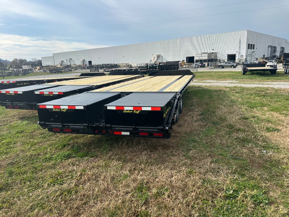 Pintle Trailer On Sale | 20+5 Pintle Trailer 4k GVWR Wide Ramps Dexter Axles  Gatormade Trailers 