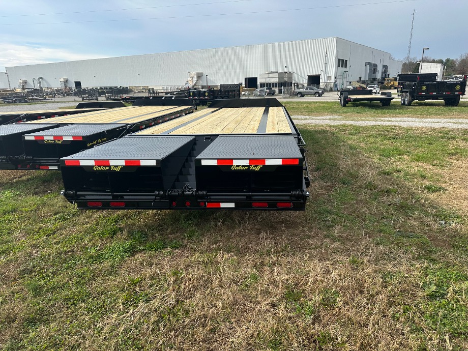 Pintle Trailer On Sale | 20+5 Pintle Trailer 4k GVWR Wide Ramps Dexter Axles  Gatormade Trailers 