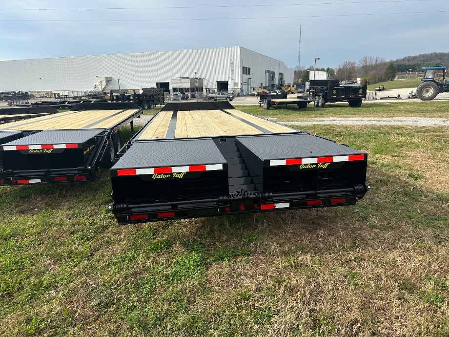 Pintle Trailer On Sale | 20+5 Pintle Trailer 4k GVWR Wide Ramps Dexter Axles  Gatormade Trailers 