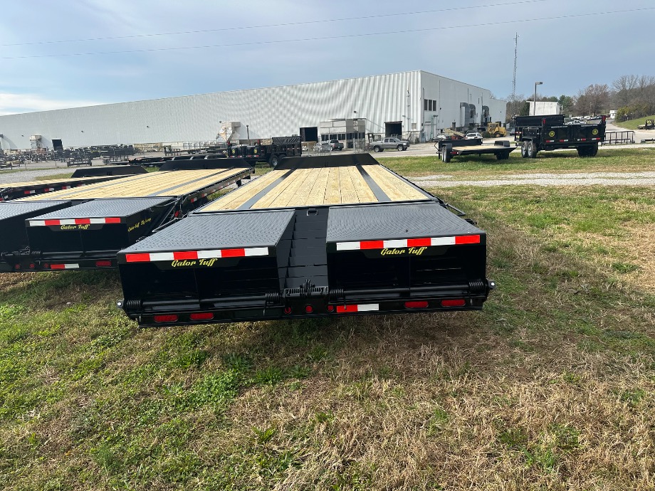 Pintle Trailer On Sale | 20+5 Pintle Trailer 4k GVWR Wide Ramps Dexter Axles  Gatormade Trailers 