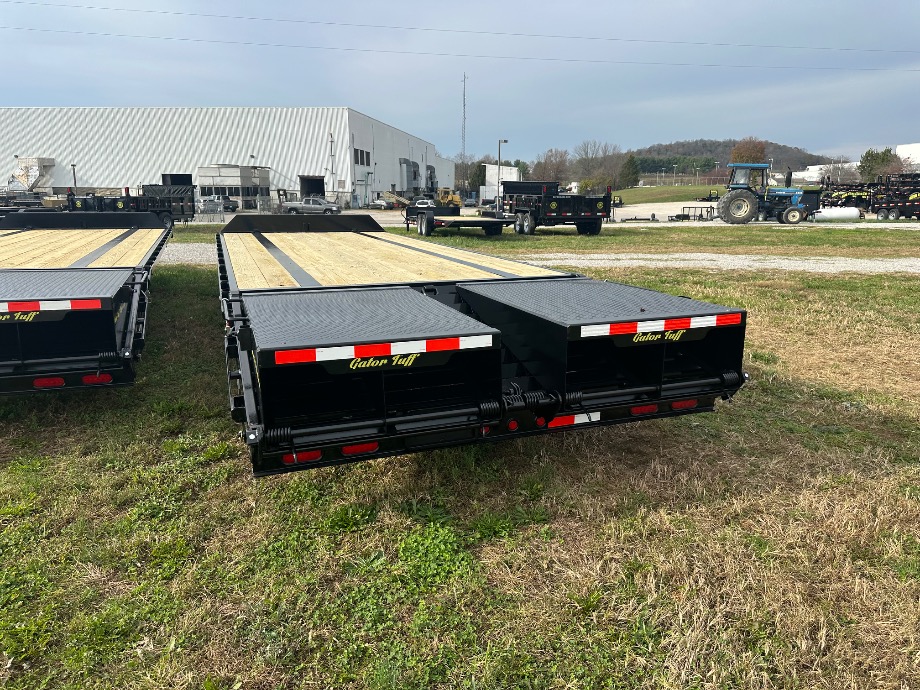 Pintle Trailer On Sale | 20+5 Pintle Trailer 4k GVWR Wide Ramps Dexter Axles  Gatormade Trailers 