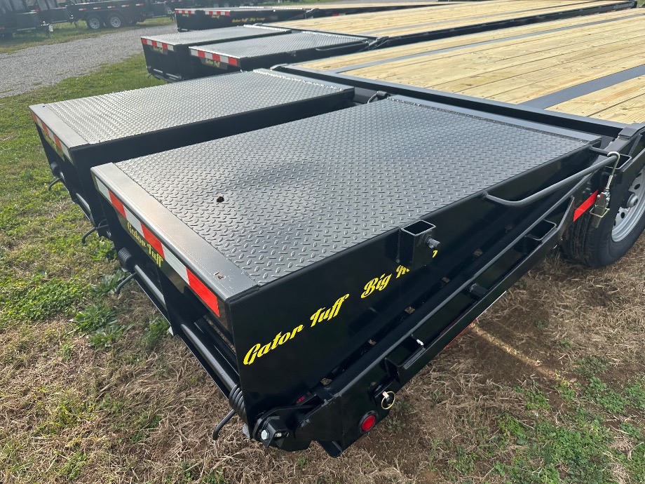 Pintle Trailer On Sale | 20+5 Pintle Trailer 4k GVWR Wide Ramps Dexter Axles  Gatormade Trailers 