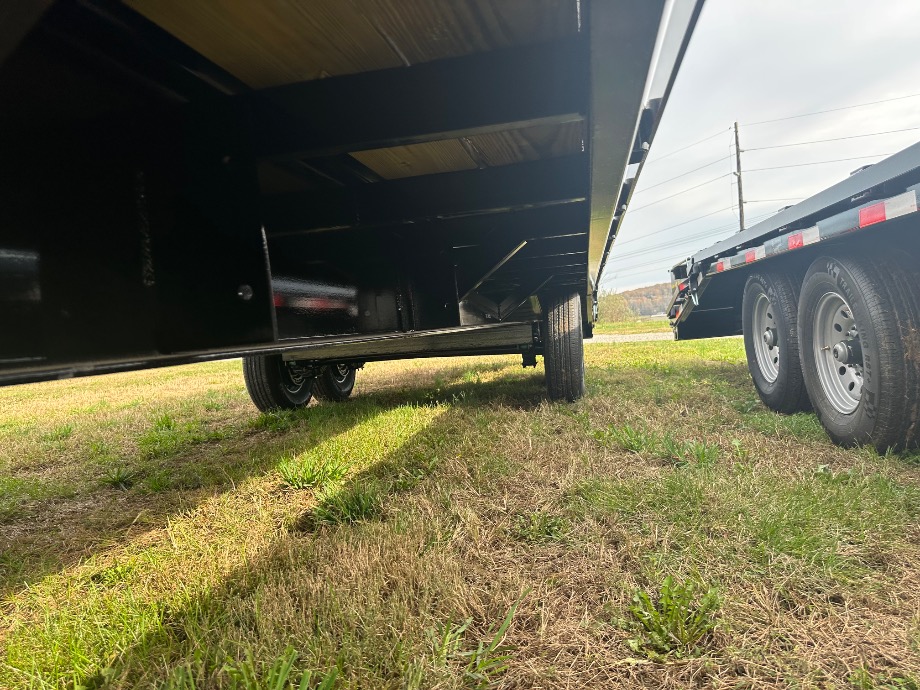 Pintle Trailer On Sale | 20+5 Pintle Trailer 4k GVWR Wide Ramps Dexter Axles  Gatormade Trailers 