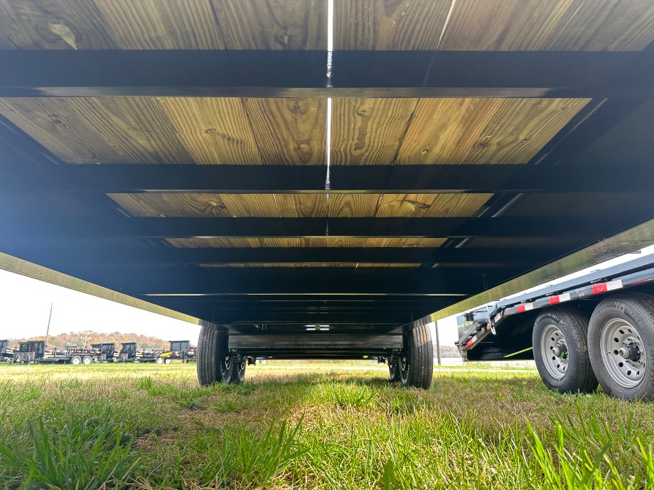 Pintle Trailer On Sale | 20+5 Pintle Trailer 4k GVWR Wide Ramps Dexter Axles  Gatormade Trailers 