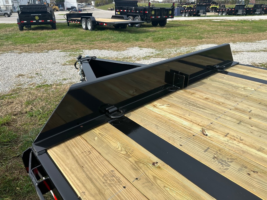 Pintle Trailer On Sale | 20+5 Pintle Trailer 4k GVWR Wide Ramps Dexter Axles  Gatormade Trailers 