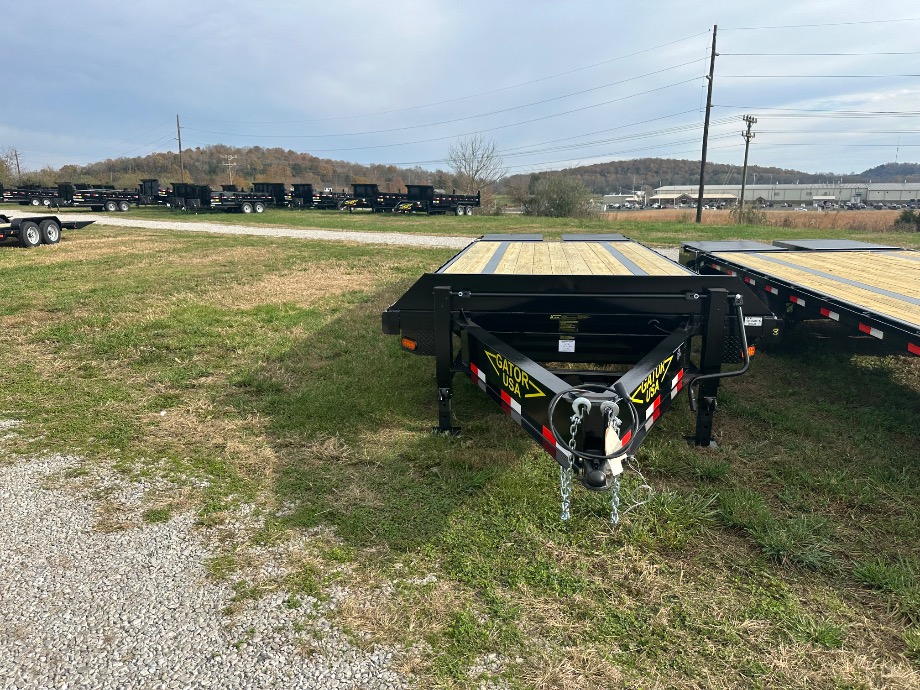 Pintle Trailer On Sale | 20+5 Pintle Trailer 4k GVWR Wide Ramps Dexter Axles  Gatormade Trailers 