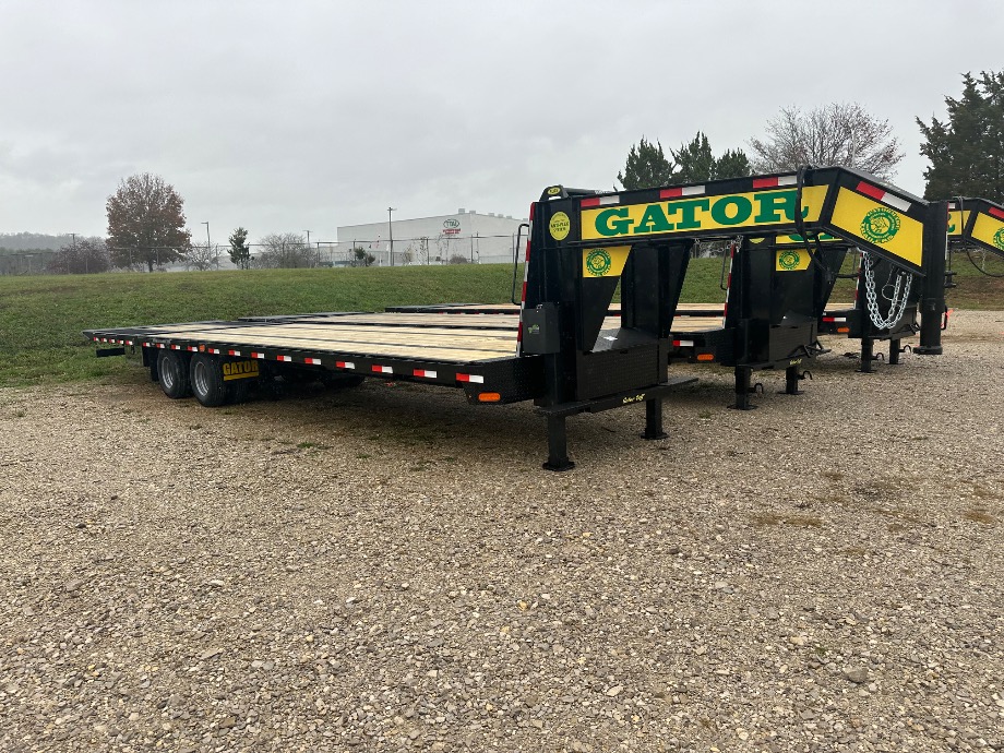 Hydraulic Dovetail Trailer 25+10 On Sale Gatormade Trailers 