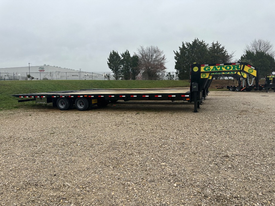 Hydraulic Dovetail Trailer 25+10 On Sale Gatormade Trailers 